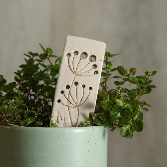 Ceramic Plant Marker Herb Stripper