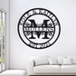 Personalized Family Sign, Established Monogram Metal Sign, Monogram Metal Sign, Family Name Sign, Metal Sign, Last Name Sign, Initial Sign