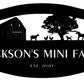 Custom Order Jacksons Mini Farm in black