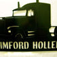 Metal TRUCK sign with Peterbuilt truck and your name