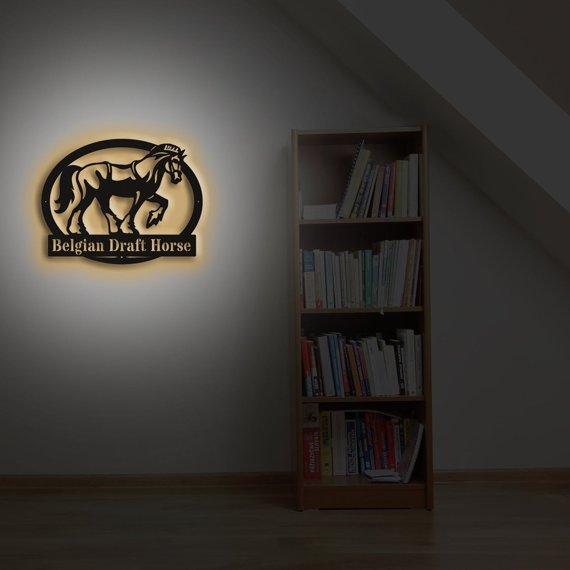 Custom Metal Horse Sign, Custom Farmhouse Sign, Horse Metal Wall Decor, Horse Owner Gift, Horse Metal Wall Decor