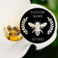 Customizable Bee Metal Signs, Outdoor Decor, Beekeeper, Porch Patio, Garden Yard Decor, Bee Decor, Metal Wall Art, Gifts For Bee Lovers