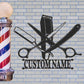 Custom Hairstylist Business Name Metal Sign, Custom Barber Shop Sign, Personalized Hair Dresser Metal Sign, Hair Salon Gift
