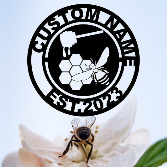 Customized Bees, Metal Shapes, Metal Art, Wall Decor, Garden Decor, Garden Decorations, Metal Wall Art, Outdoor Decor, Gifts For Bee Lovers
