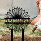 Customizable Metal Sunflower Signs, Garden Stakes Metal, Outdoor Decor, Yard Signs, Home Decorations, Metal Art Decor, Unique Gifts