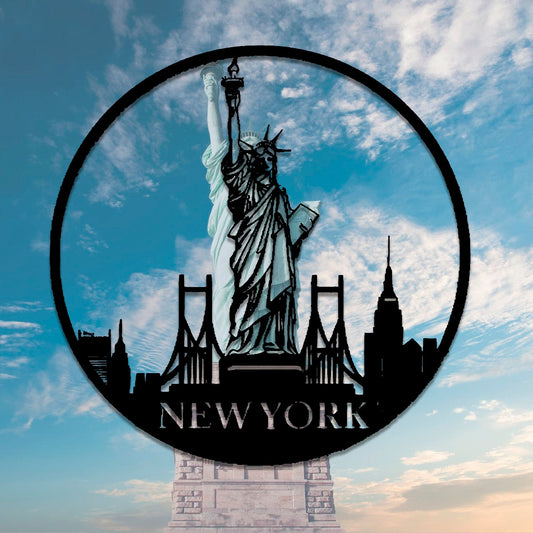 Personalized handmade custom Liberty metal sign, simple vintage art decoration, home wall art decoration, LED wall sconce