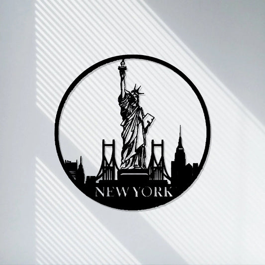 Personalized handmade custom Liberty metal sign, simple vintage art decoration, home wall art decoration, LED wall sconce