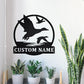 Custom Metal Duck Sign, Farm Duck Metal Sign, Custom Indoor Outdoor Duck Farm Sign, Custom Fly Duck Sign, Home Decor