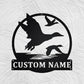 Custom Metal Duck Sign, Farm Duck Metal Sign, Custom Indoor Outdoor Duck Farm Sign, Custom Fly Duck Sign, Home Decor