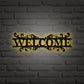 Custom outdoor welcome sign / wedding welcome sign / housewarming gift / realtor closing gift / welcome word wall art / LED metal wall art