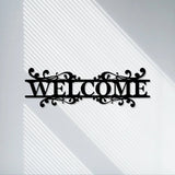 Custom outdoor welcome sign / wedding welcome sign / housewarming gift / realtor closing gift / welcome word wall art / LED metal wall art