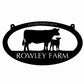 Customizable Cow Signs, Cow Metal Wall Art, Farm Decorations, Metal Decorations, Custom Crafts, Handmade Signs, Gifts For Friends