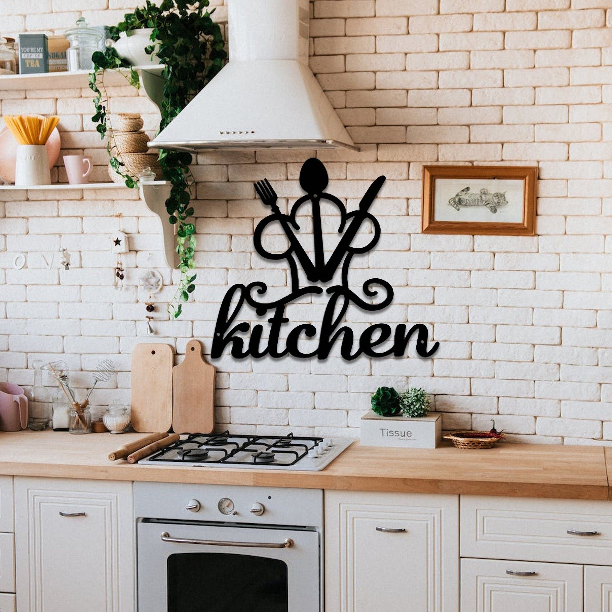 Custom Metal Sign for Kitchen, Nana's Kitchen Metal Sign, Personalized Kitchen Signs, Nana Mothers Day Gift, Kitchen Wall Decor,LED Sign