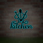 Custom Metal Sign for Kitchen, Nana's Kitchen Metal Sign, Personalized Kitchen Signs, Nana Mothers Day Gift, Kitchen Wall Decor,LED Sign