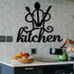 Custom Metal Sign for Kitchen, Nana's Kitchen Metal Sign, Personalized Kitchen Signs, Nana Mothers Day Gift, Kitchen Wall Decor,LED Sign