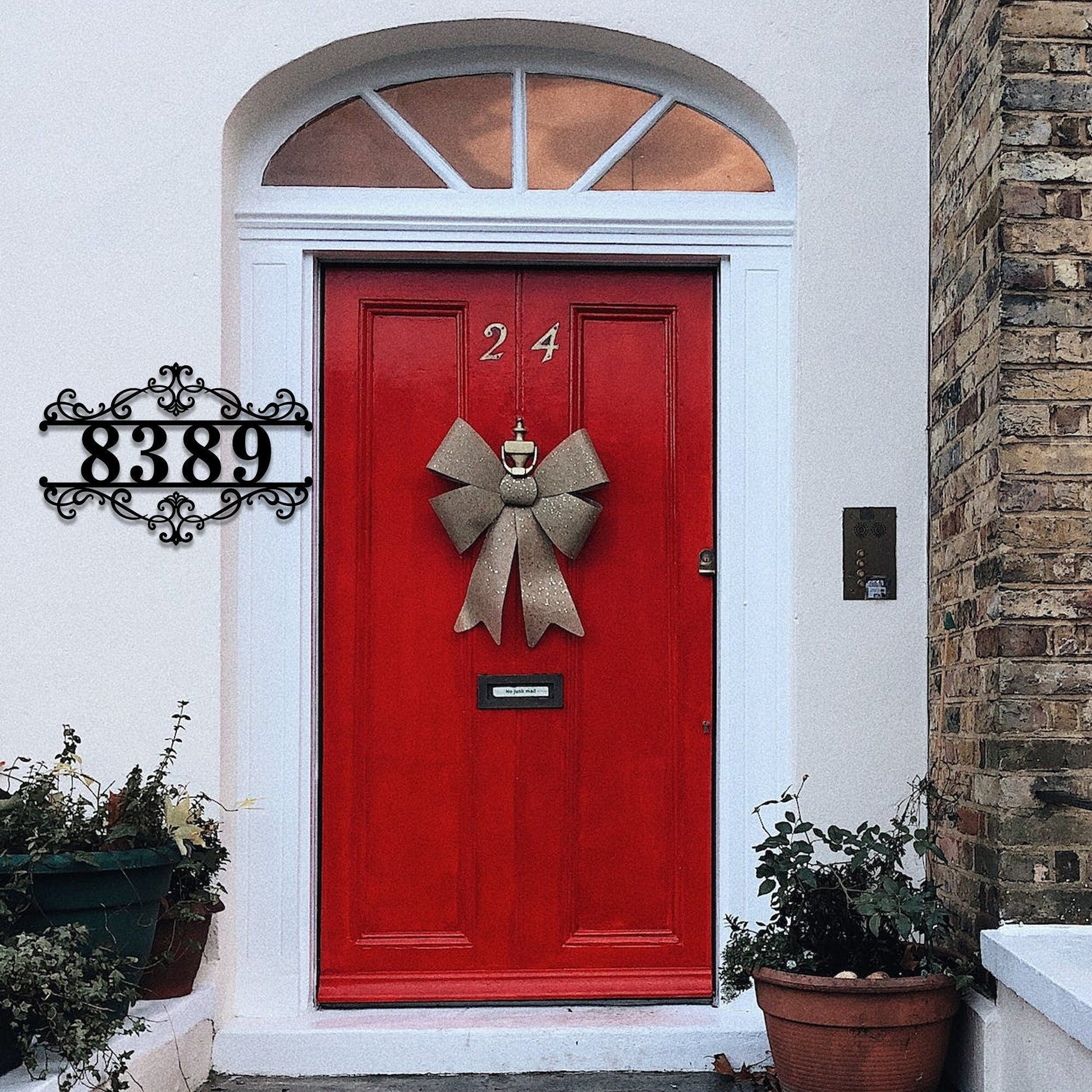 Custom name address metal signs, personalized address door signs, medieval vintage address signs, LED lighted address signs