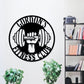 Custom Gym Metal Sign - Home Gym Sign - Cross Fit Sign - Weight Lifting Sign - Fitness Center Sign - Gym Coach Gift - LED Sign