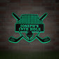 19th Hole Metal Sign, Personalized Golf Sign, Golf Mancave Sign