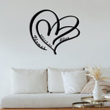 Personalized Wedding Gift for Couple, customized Family name Wall Hangings, Valentine's Day Gifts, Anniversary gift, LED light sign