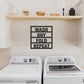 Wash Dry Fold Repeat Metal Sign, Laundry Decor, Metal Laundry Sign, Laundry Room Decor, Modern Laundry Room, Metal Sign, Metal Words