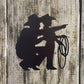 Cowboy and Son Metal Sign, Western Decor, Father's Day, Metal Sign, Cowboy Theme Nursey, Metal Wall Art, Western Signs, Western Decor