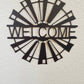 Custom Metal Sign, Metal Windmill, Metal Last Name Sign, Farmhouse Wall Decor, Custom Farm Sign, Metal Sign, Metal Outdoor Sign, Gift