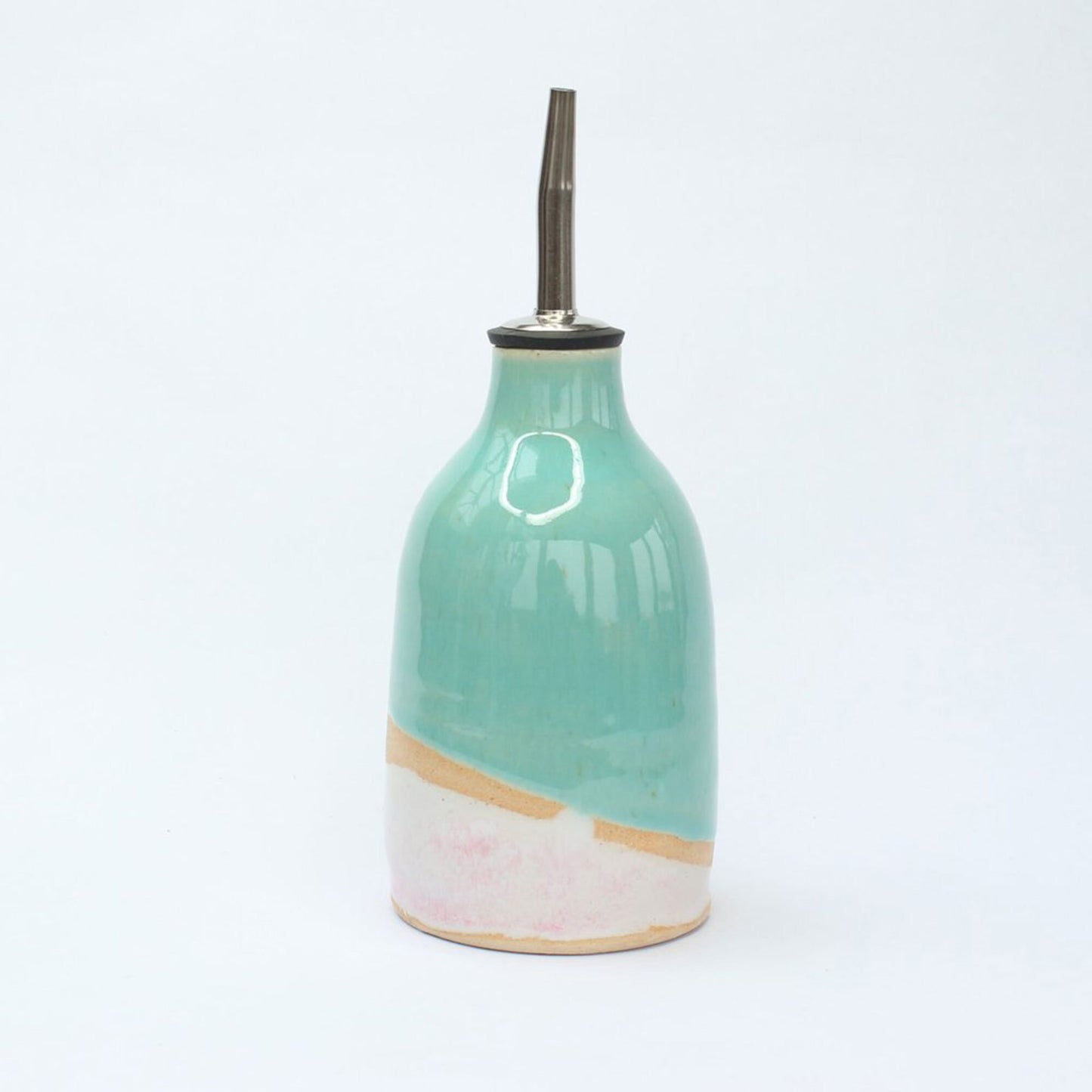 Ceramic Oil Pourer Shoreline, Oil Dispenser Bottle