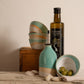 Ceramic Oil Pourer Shoreline, Oil Dispenser Bottle