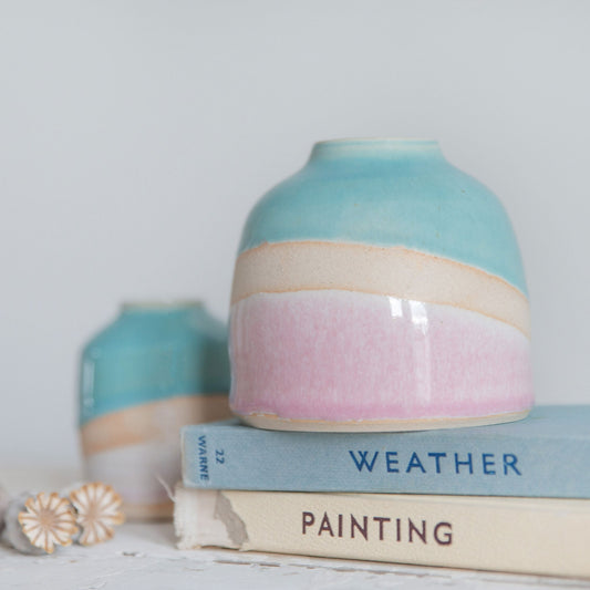 Ceramic Dome or Mini Vase Shoreline Series