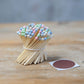 Match Striker Pot with Matches in Off-White
