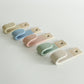 Handmade Pastel Stoneware Wall Hook: Rustic Chic Home Decor