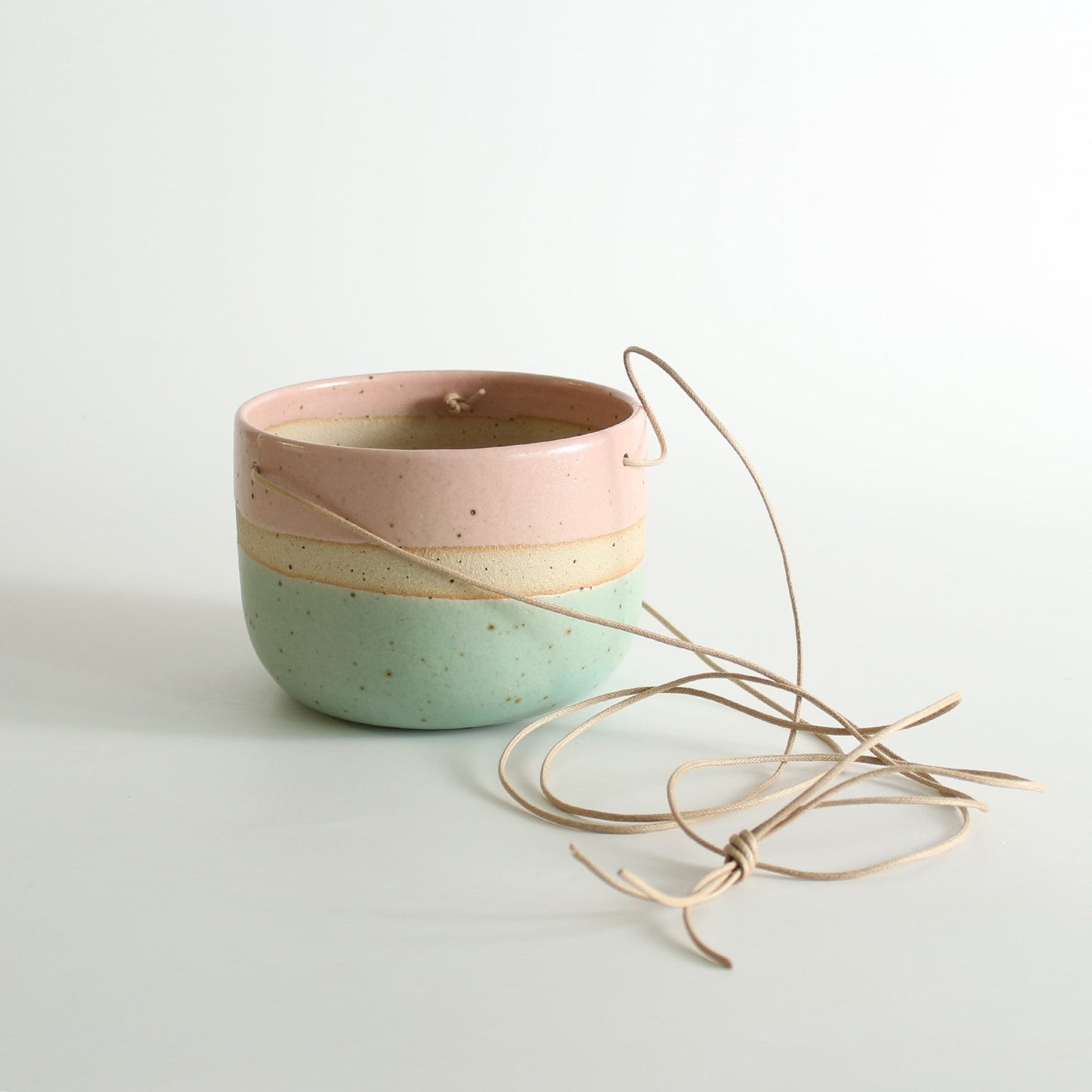 Cotton Candy Hanging Ceramic Planter