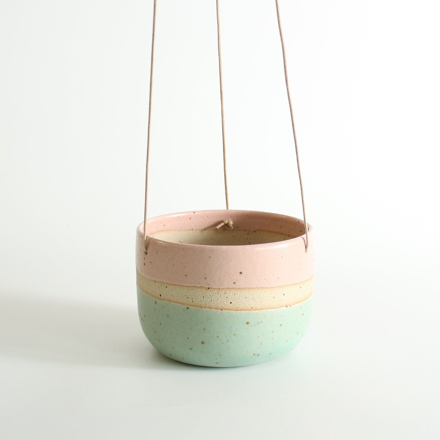 Cotton Candy Hanging Ceramic Planter