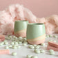 Cotton Candy Ceramic Wine Tumbler, Drinking Cup