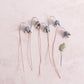 Bluebell Ceramic Flower Bouquet, Option of Add-On Ceramic Vase