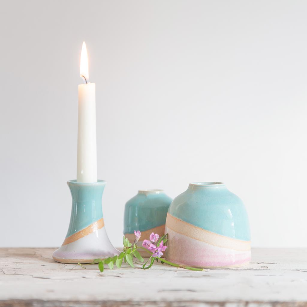Ceramic Dome or Mini Vase Shoreline Series